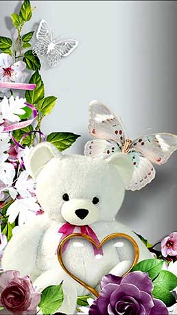 Teddy Bear White