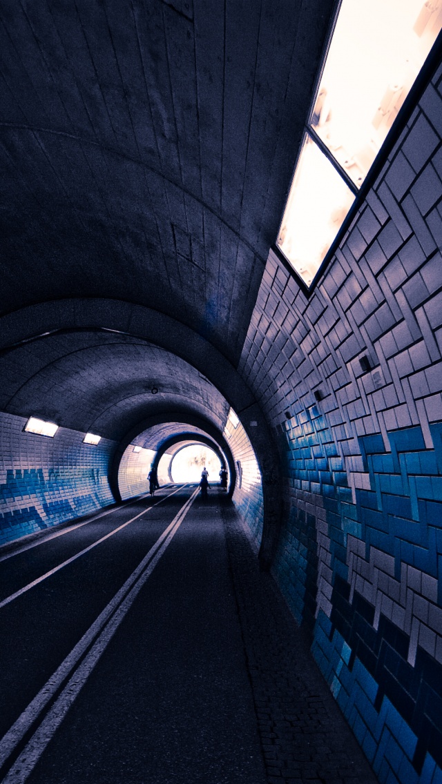 Dark Tunnel Wallpaper Wallpaper