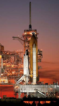 IPhone 5 Wallpaper Space Shuttle 01