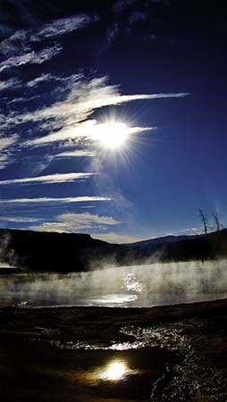 IPhone 5 Wallpaper Yellowstone National Park 02